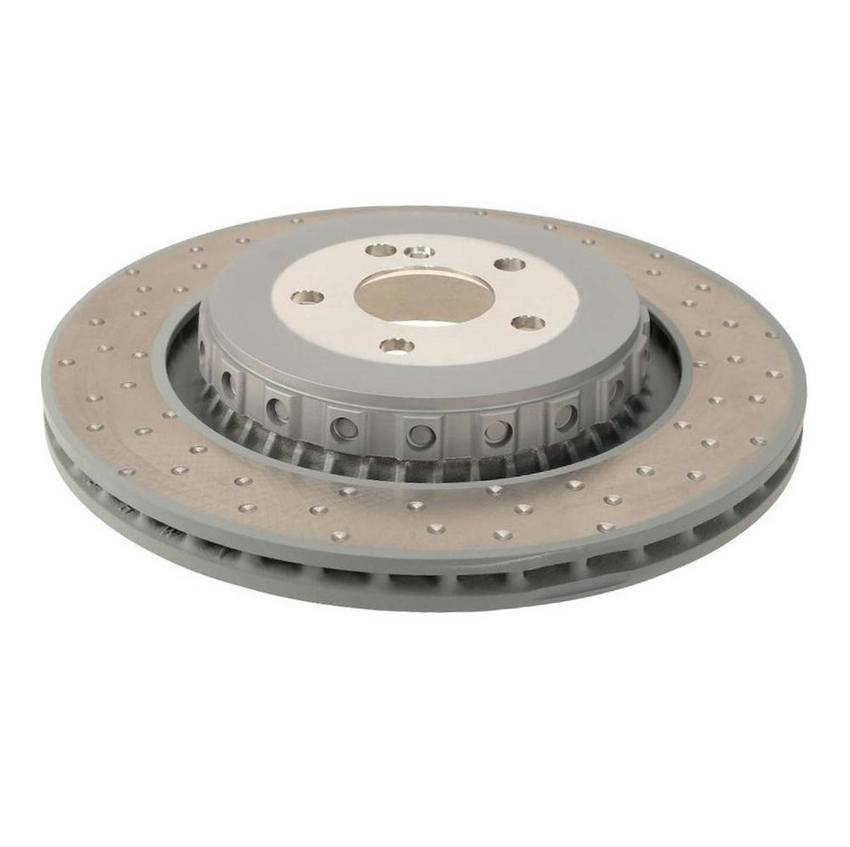 Mercedes Disc Brake Rotor - Rear (365mm) (Dimpled-Composite) 221423081228